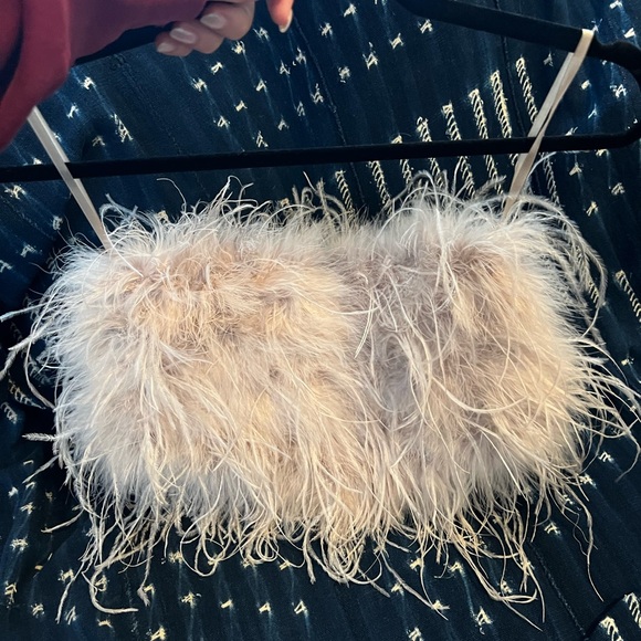 Lamarque feather bustier top - size medim - Picture 2 of 5